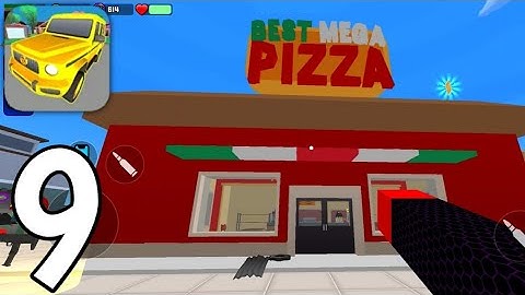 Gangs Wars: Pixel Shooter RP - Gameplay Walkthrough Part 9 - Pizza Pixel (Android, iOS)