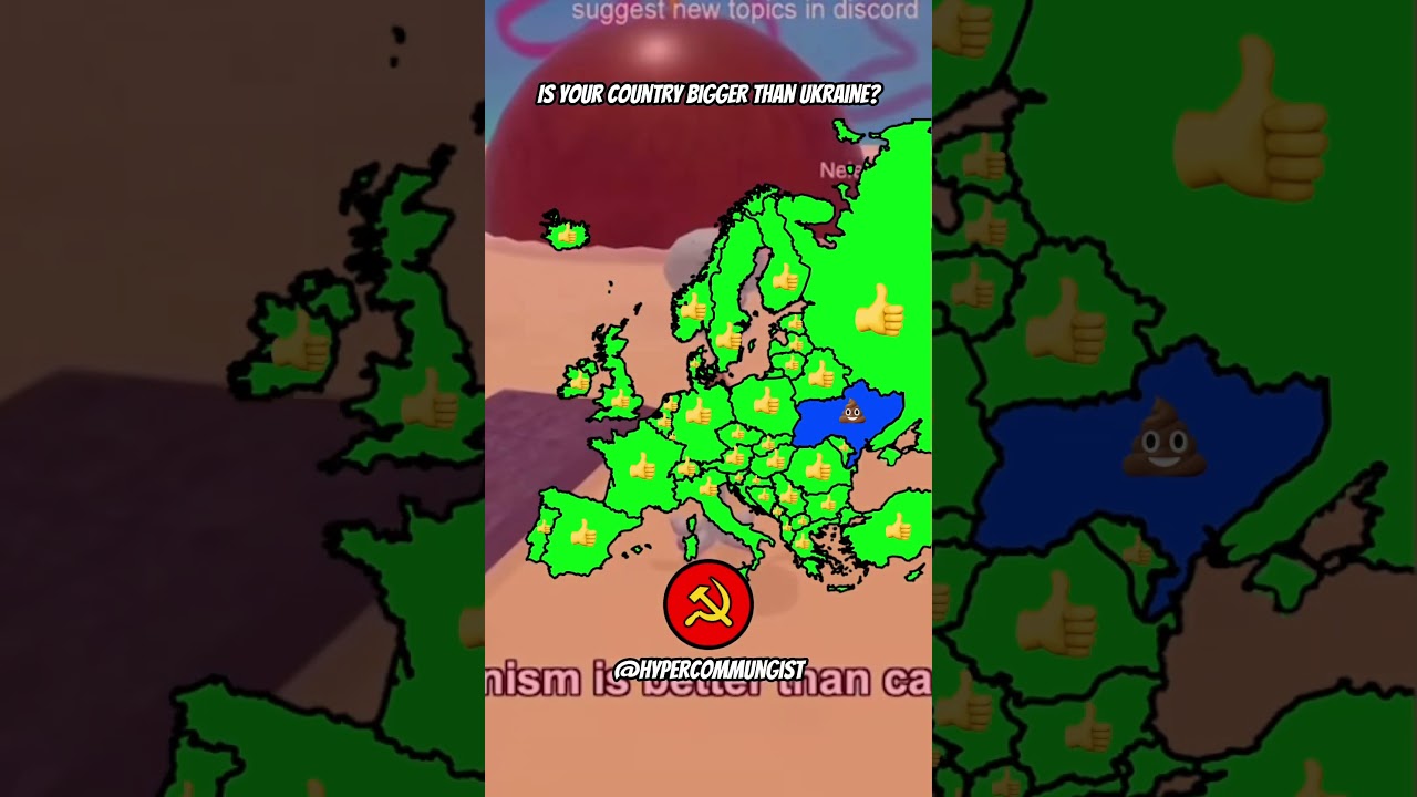 Is Your Country Bigger Than Ukraine? || 