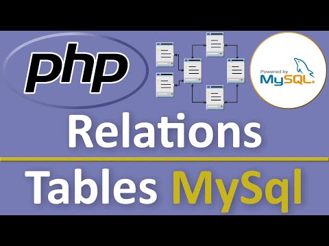 Relations entre les tables d'une base MySql