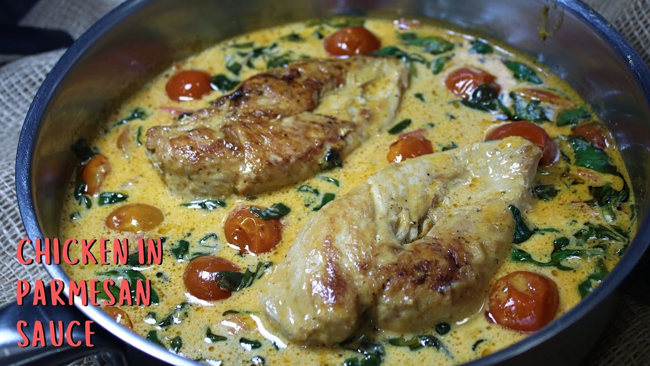 You must try this chicken recipe cooked in rich cherry tomatoes & parmesan sauce 💕👌🤩💓🌟
