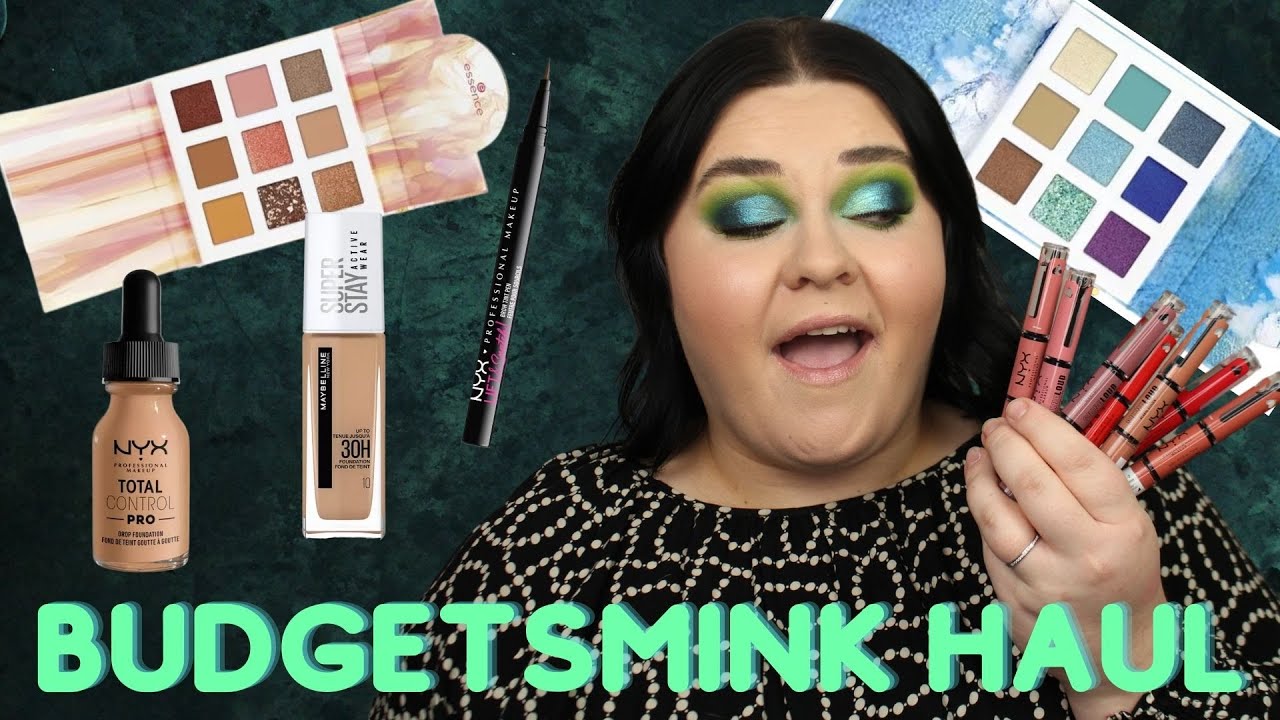 BUDGETSMINK HAUL - TIKTOK VIRALT SMINK?!