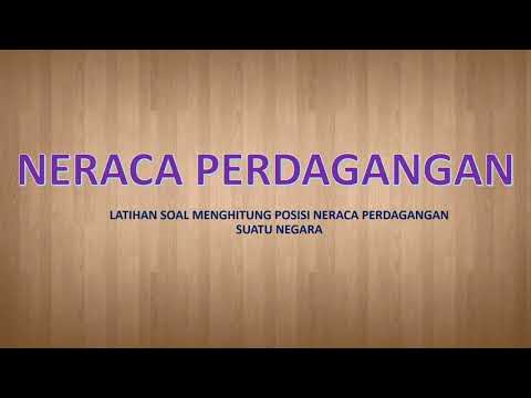 INTERNATIONAL TRADE (TRADE BALANCE)