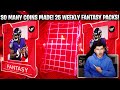 INSANE 25 WEEKLY ELITE FANTASY PACKS! SO MANY COINS MADE! | MADDEN 21 ULTIMATE TEAM
