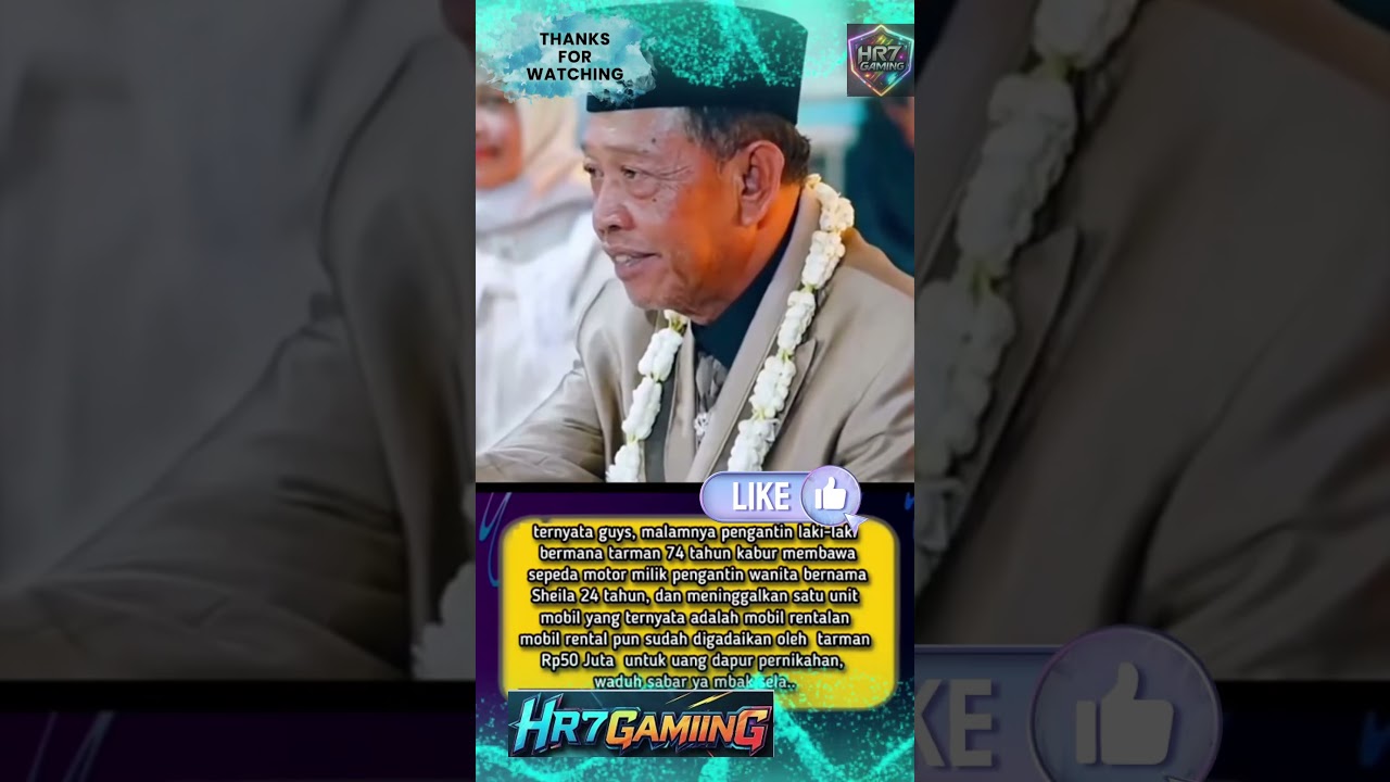 Момент, когда дедушка Тарман дал чек на 3 миллиарда в качестве приданого, оказался фейком, ребята...