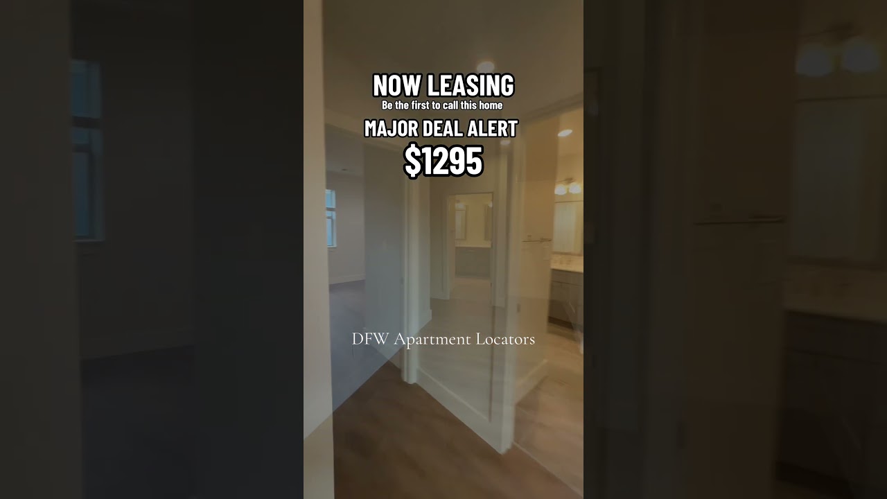 BRAND NEW HOMES STARTING AT $1295 - DALLAS