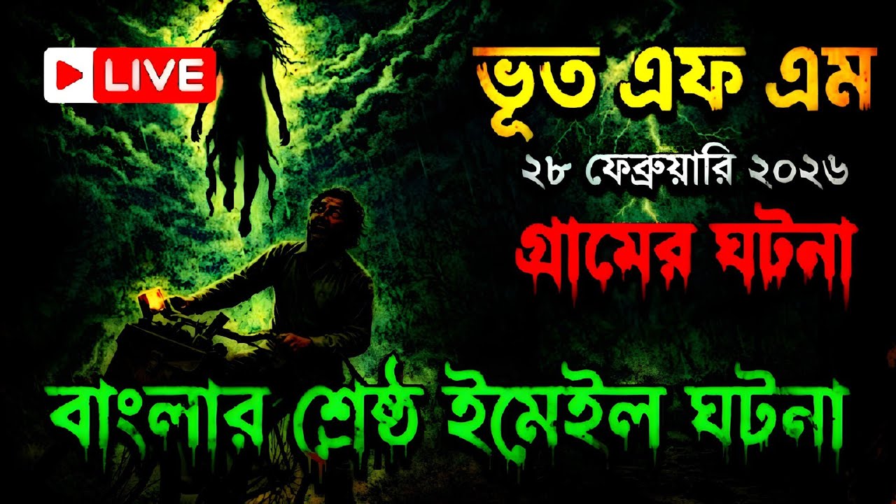 Bhoot FM | রাসেল ভাই এবং আফনান ভাইয়ের বলা সেরা ভৌতিক ঘটনা | Email episode | #bhoot_fm_2025