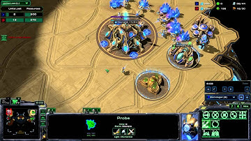 SC2 HotS PvZ vs [InfNA] Primorix   3 zealot build