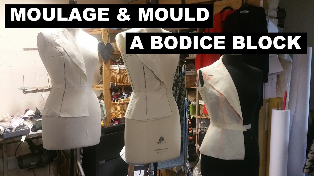 Moulage Draped Bodice Block By Shingo Sato Youtube