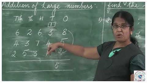 IV STD MATHS L-2 ADDITION & SUBTRACTION (PART-1)