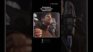 Experience the emotion and power of Arijit Singh's voice ✨ #aedilhaimushkil #arijitsingh