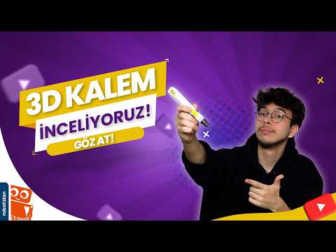 3D Kalem İncelemesi | Havada Çizim Yaparak Gözlük ve Kelebek Tasarladık!