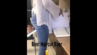 Female Barber Cut My Wolf After Progress