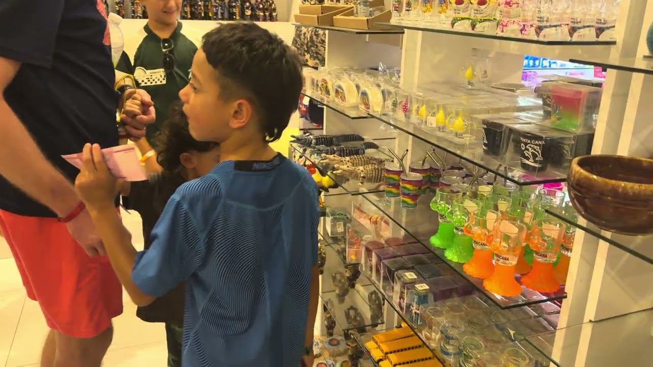 Gift shop at Punta Cana Dominican Republic 