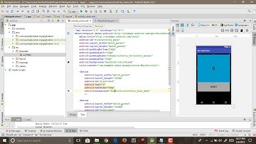 How to Make a Full screen Counter App in Android Studio