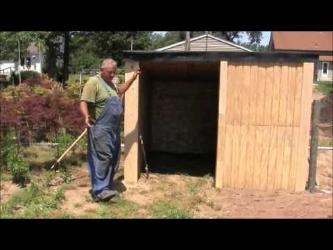 How to Build a Shelter For Your Mini Donkey or Goat - YouTube