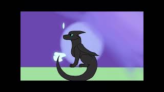 Dragon Sitting - Animation  Loop - Campfire sounds - FlipaClip