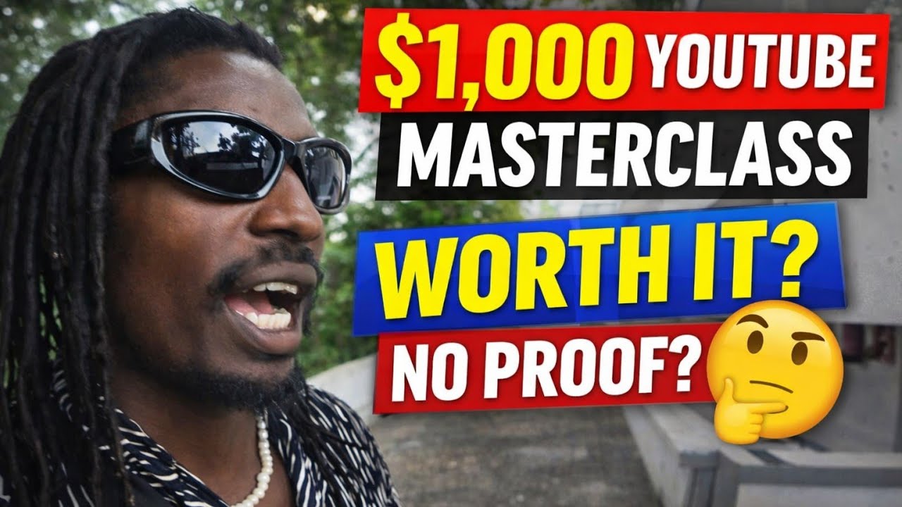 Is Marwa’s $1,000 YouTube Masterclass Worth It? A Full History & Analysis