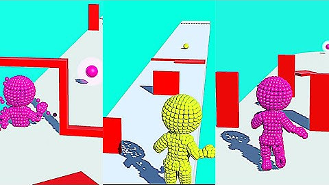 Pixel Run - Sandman Race // All Level Gameplay ios Android gaming new update level pro