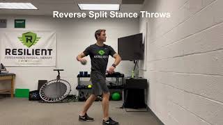 Resilient Performance - Reverse Split Stance Throws