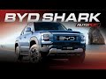 BYD SHARK - a picape híbrida com 840 km de autonomia.