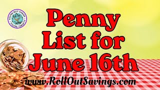💛Dollar General Penny List 6/16/26💛