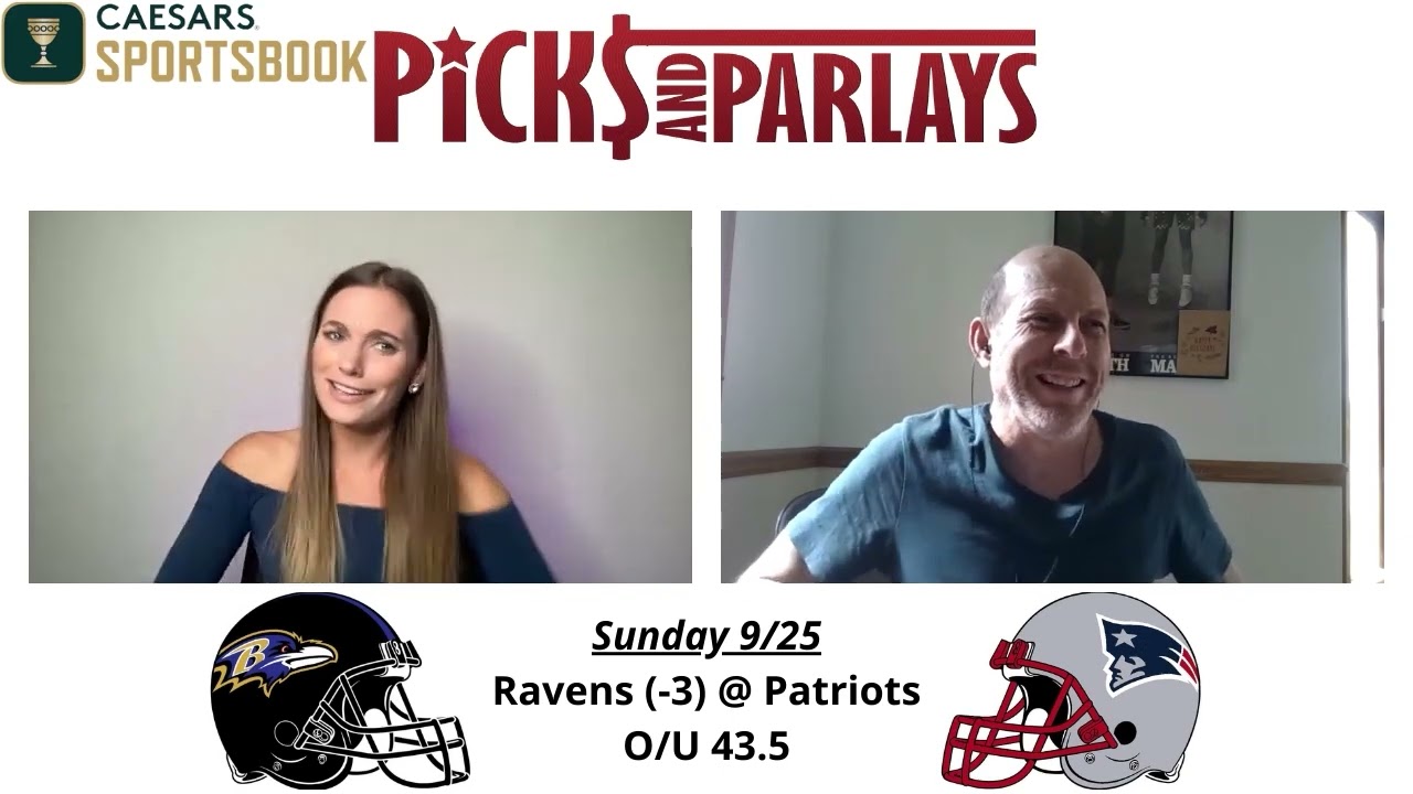NFL Betting Picks Ravens at Patriots Sunday 9/25/22 NFL Picks