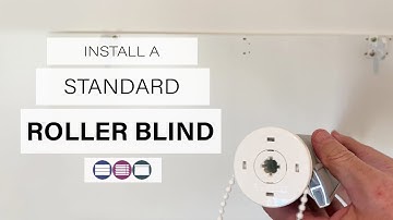 How to Remove & Install a Standard Roller Blind - Betta Blinds and Awnings