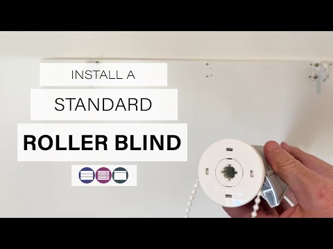 How to Remove & Install a Standard Roller Blind - Betta Blinds and Awnings