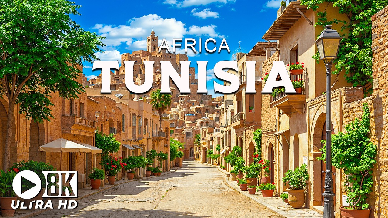 Tunisia 8K UHD – The Surreal Beauty of Lake Ichkeul and the Swamp Fields Filled with Migratory Birds