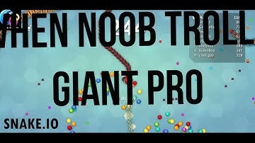 Noob Trolled Master SNake | Never Mess with TIny #iogames |snake.io|Gameplay