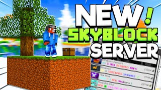 NEW SKYBLOCK SERVER FOR MCPE! (Minecraft Bedrock) screenshot 3