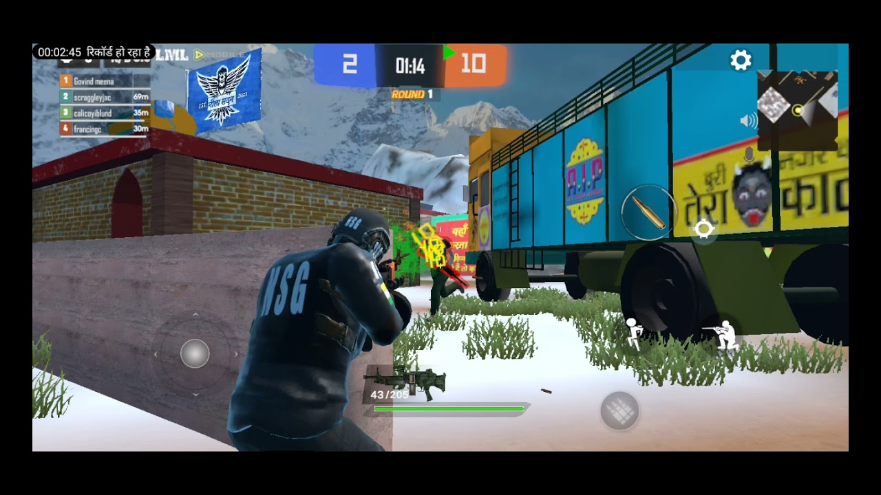 new update last man land game play video 🎉 (AWR)🎇🎉✨ pro🇮🇳 indian game🇮🇳