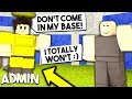 I Broke Into An ADMIN BASE.. What I Found WILL SHOCK YOU! (Almost Got Banned..) | Roblox Booga Booga