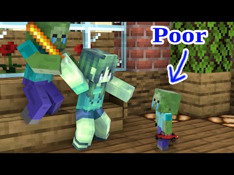 Monster School : What's Wrong With Baby Zombie ? - Sad Story - Minecraft Animation