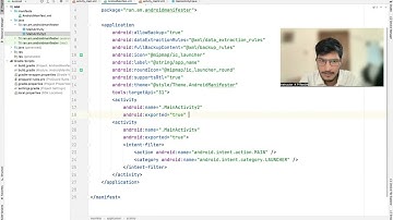 What is #AndroidManifest.xml file - explained in Tamil - very simply!
