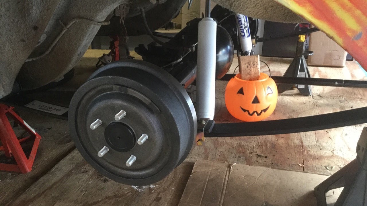 Mopar 8 3/4 Axle and Brake Installation YouTube