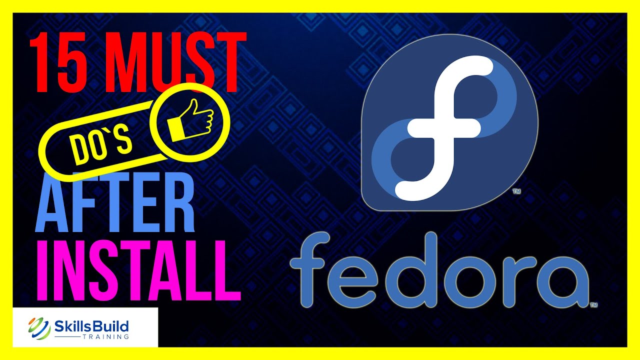 🔥15 Things You MUST DO After Installing Fedora 34 🔧 - YouTube