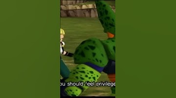 Cell In Lust For Android 18 #DBZBudokai #Thirsty