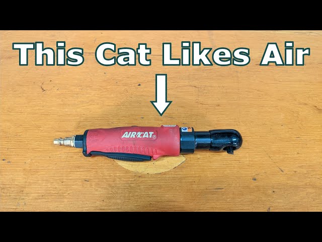 AIRCAT 6520 Power Ratchet – Pneumatischer Knarrenschlüssel, 18.000 U/min, 88 DBA
