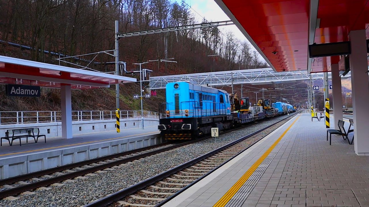 Vlaky Adamov 27. 1. 2024