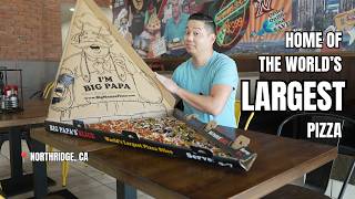 I attempted the Big Papa Pizza Slice Challenge