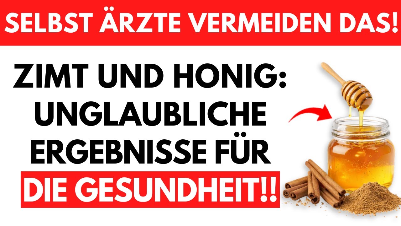 Ich habe 21 Tage Zimt mit Honig genommen – meine Blutwerte sind jetzt UNGLAUBLICH