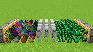 x866 eggs and x104 skeleton and x1021 emerald armor combined