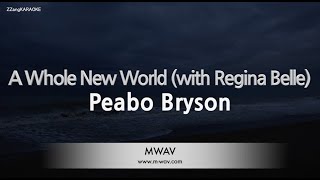 Peabo Bryson-A Whole New World (with Regina Belle) (Karaoke Version)