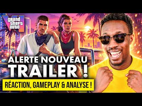 (4K) GTA 6 TRAILER 3 : Il est ENFIN sorti ! Rockstar Games BALANCE TOUT 💥Réaction & Avis
