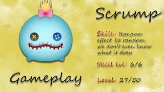 Line Disney Tsum Tsum - Scrump Gameplay Skill 6