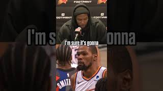 Kevin Durant explains why he was talking trash to Cam Thomas #shorts