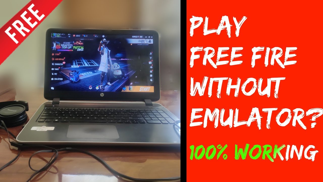 How To Play Free Fire On Browser In PC and Laptop  PC Me Free Fire Bina  Emulator Ke Chalaye 