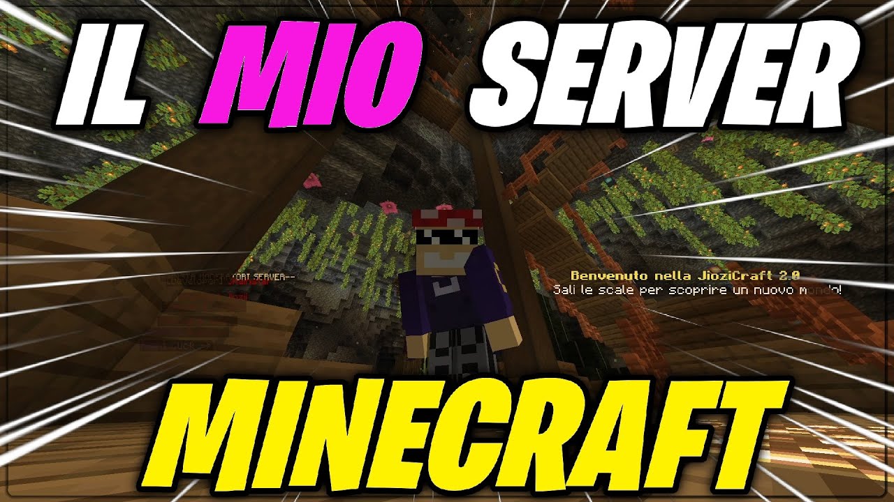 HO APERTO IL MIO SERVER su MINECRAFT - LA JIOZICRAFT 2.0 - YouTube
