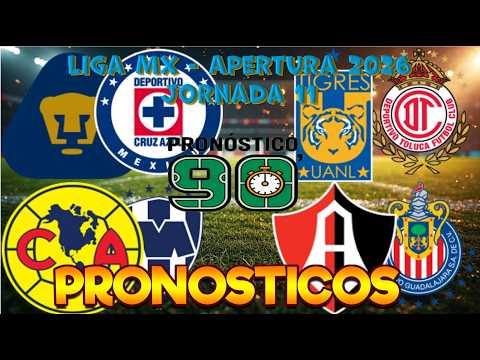 Liga MX Apertura 2026: Análisis y Pronósticos Jornada 11